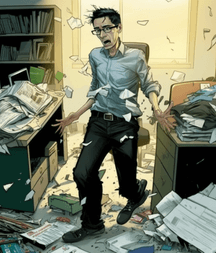 Menu Bagunça e Stress