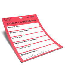 Menu Etiqueta Vermelha